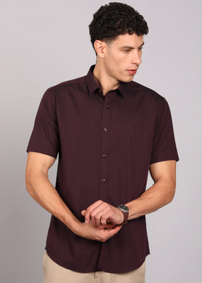 V DOT BY VAN HEUSEN Men Printed Casual Orange Shirt