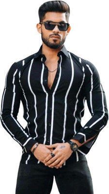 ALVIN ENTERPRISE Men Striped Casual Multicolor Shirt