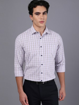 Don Vino Men Checkered Formal Multicolor Shirt