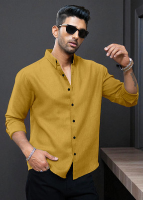 Yanthi Fab Men Solid Casual Multicolor Shirt