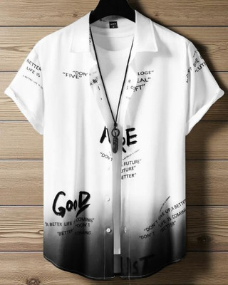 COOL BOY Men Printed Casual Multicolor Shirt