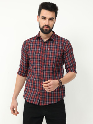 ALLWIN PAUL Men Checkered Casual Multicolor Shirt