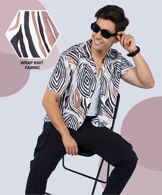INDICLUB Men Printed Casual Multicolor Shirt
