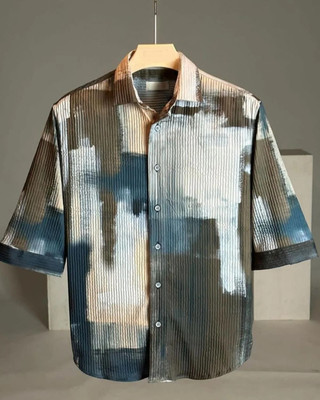 quinlan Men Printed Casual Multicolor Shirt