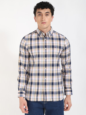TOMMY HILFIGER Men Checkered Casual Multicolor Shirt