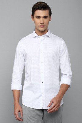 LOUIS PHILIPPE Men Checkered Casual White Shirt