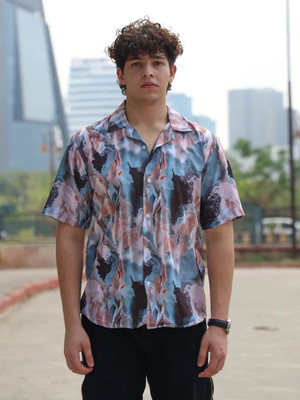 PRIMEFIELD Men Printed Casual Multicolor Shirt