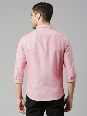 THOMAS SCOTT Men Solid Casual Red Shirt