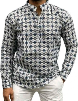 The style grove Men Solid Casual Black Shirt