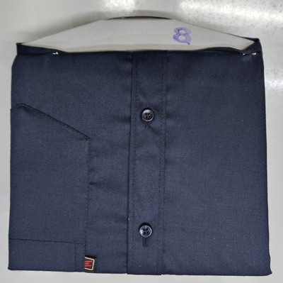 Arthz Fab Trend Men Solid Casual Blue Shirt