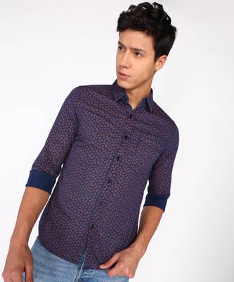 Spykar sales blue shirt