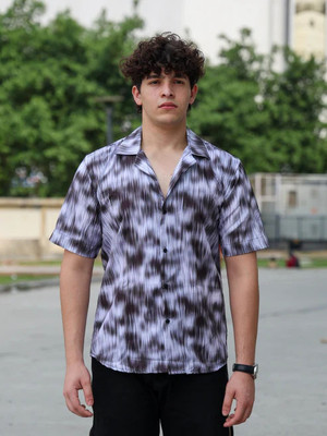 STOVESSY Men Printed Casual Multicolor Shirt