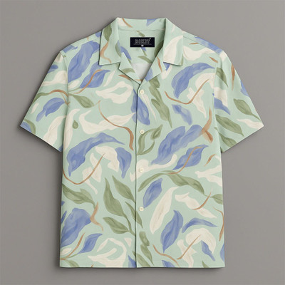 BIKIT Men Printed Casual Green Shirt
