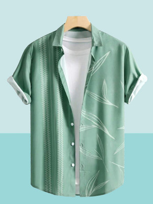 Shiv Enterprise Men Striped Casual White Shirt