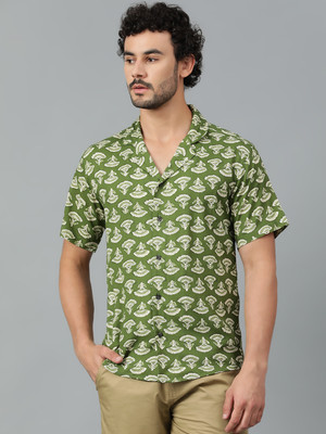 KOTTY Men Printed Casual Multicolor Shirt