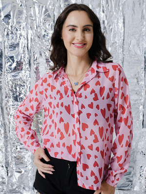 TANDUL Women Printed Casual Multicolor Shirt