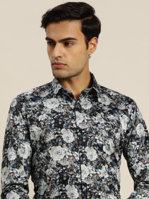 Hancock Men Printed Casual Multicolor Shirt