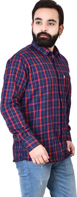 Arthz Fab Trends Men Solid Casual Red, Dark Blue, Dark Green Shirt