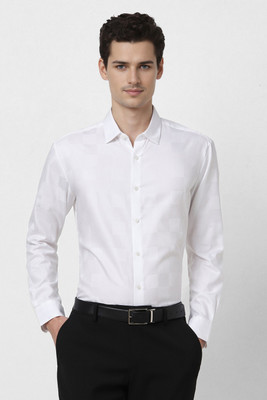 PETER ENGLAND Men Solid Formal White Shirt