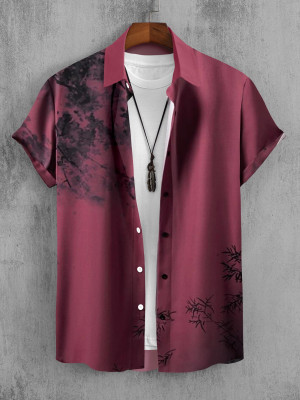 Varni Creation Men Solid Casual Pink Shirt