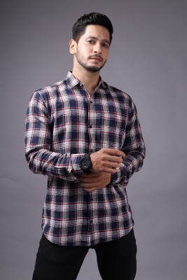 Shimak International Men Checkered Casual Multicolor Shirt