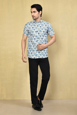 ISUEL FAB Men Printed Casual Multicolor Shirt