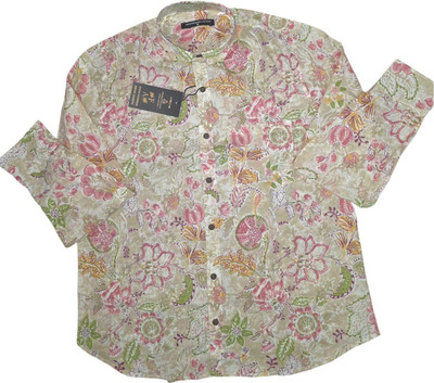 ANNA Men Floral Print Casual Multicolor Shirt