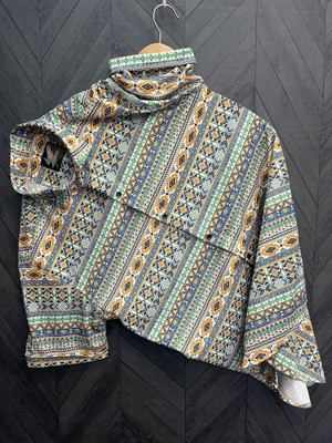 SHFASHION Men Printed Casual Multicolor Shirt