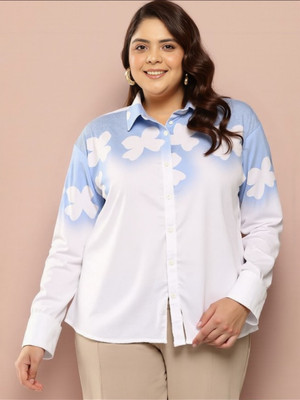 PERFECT PRODUCTIONS Women Printed Casual White Shirt