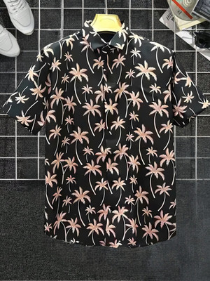 FABDECK Men Solid Casual White Shirt