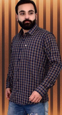Arthz Fashion Trend Men Checkered Casual Multicolor Shirt
