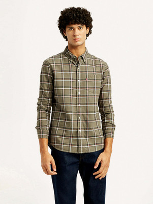LEVI'S Men Checkered Casual Multicolor Shirt