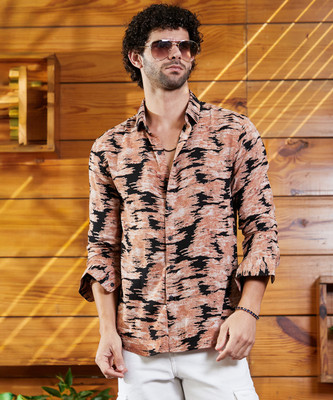 CAMPUS SUTRA Men Solid Casual Multicolor Shirt
