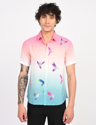 Art Reaalm Men Graphic Print Casual Multicolor Shirt