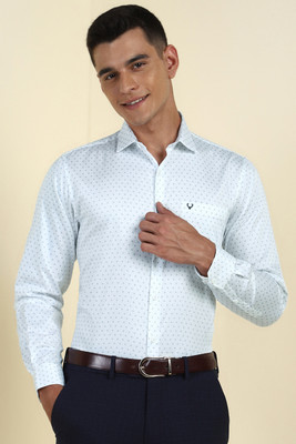 Allen Solly Men Printed Casual White Shirt