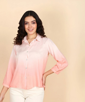 maaesa Women Solid Casual Multicolor Shirt