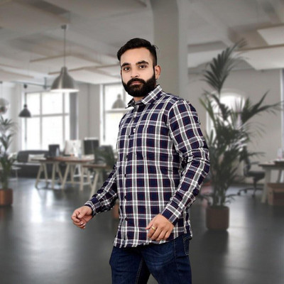 Arthz Fab Trend Men Checkered Casual Multicolor Shirt