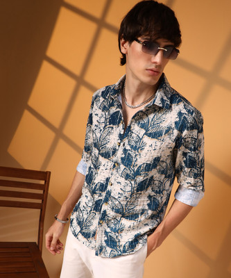 CAMPUS SUTRA Men Printed Casual Multicolor Shirt