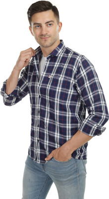 Trending Ayansh Men Solid Casual Black, White Shirt