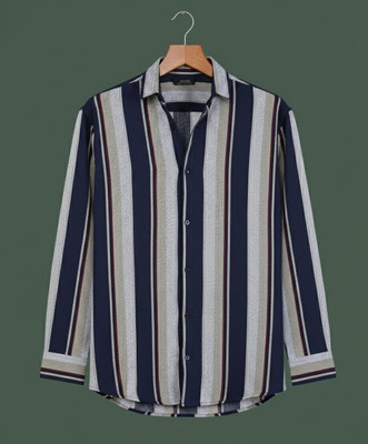 PROBIZ Men Checkered Casual Multicolor Shirt