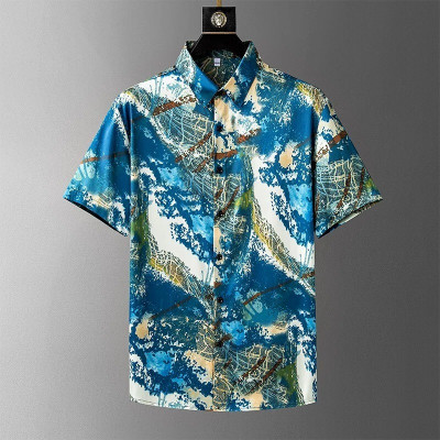 SADBHAVNAFABRIC Men Printed, Floral Print Casual Multicolor Shirt
