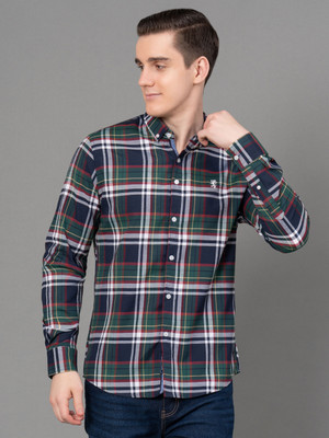 RED TAPE Men Checkered Casual Multicolor Shirt