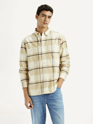 LEVI'S Men Checkered Casual Multicolor Shirt