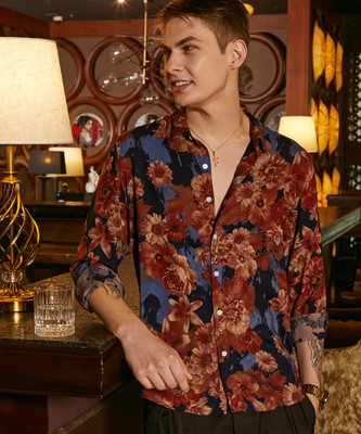 CAMPUS SUTRA Men Solid Casual Multicolor Shirt