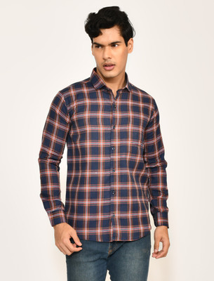 Urbany Men Checkered Casual Multicolor Shirt