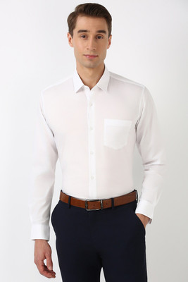 PETER ENGLAND Men Solid Formal White Shirt