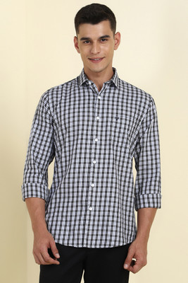 Allen Solly Men Checkered Casual Multicolor Shirt