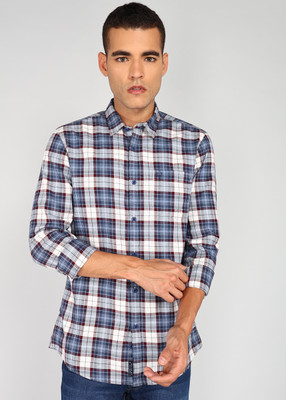 Allen Solly Men Checkered Casual Multicolor Shirt