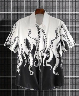 fitoda fashion Men Self Design Casual Multicolor Shirt