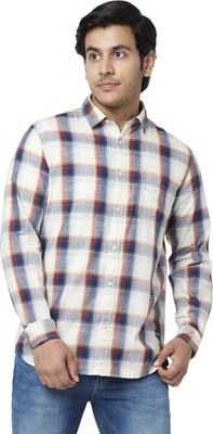 YU by Pantaloons Men Checkered Casual Multicolor Shirt
